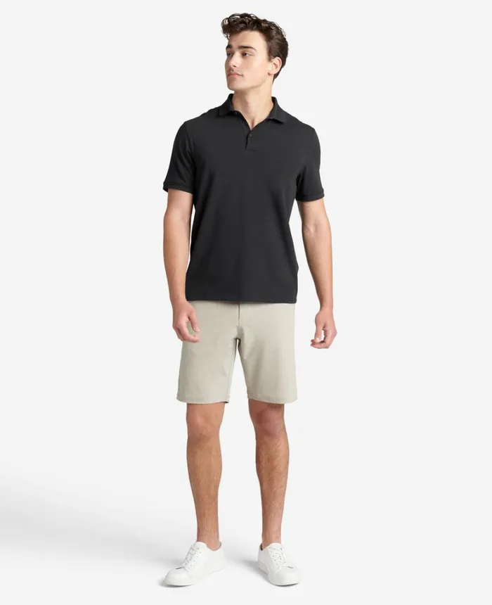 Kenneth Cole Shorts Men Performance Tech Short Khaki