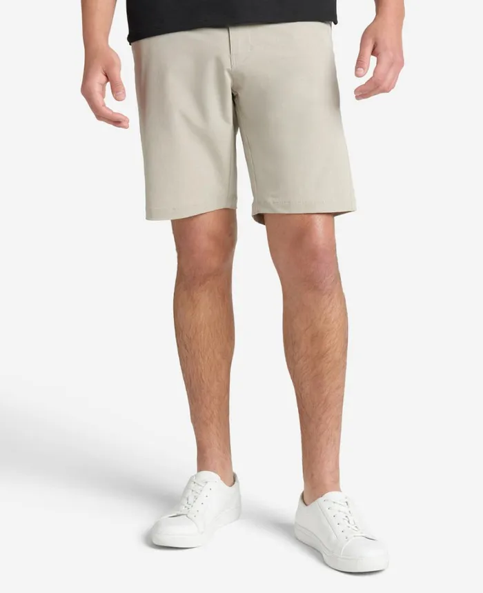 Kenneth Cole Shorts Men Performance Tech Short Khaki Kenneth Cole Shorts Men Performance Tech Short Khaki