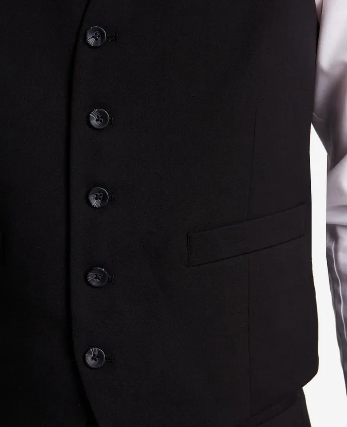 Kenneth Cole Suits and Suit Separates Men Ready Flex SlimFit Suit Separate Vest Black Kenneth Cole Suits and Suit Separates Men Ready Flex SlimFit Suit Separate Vest Black