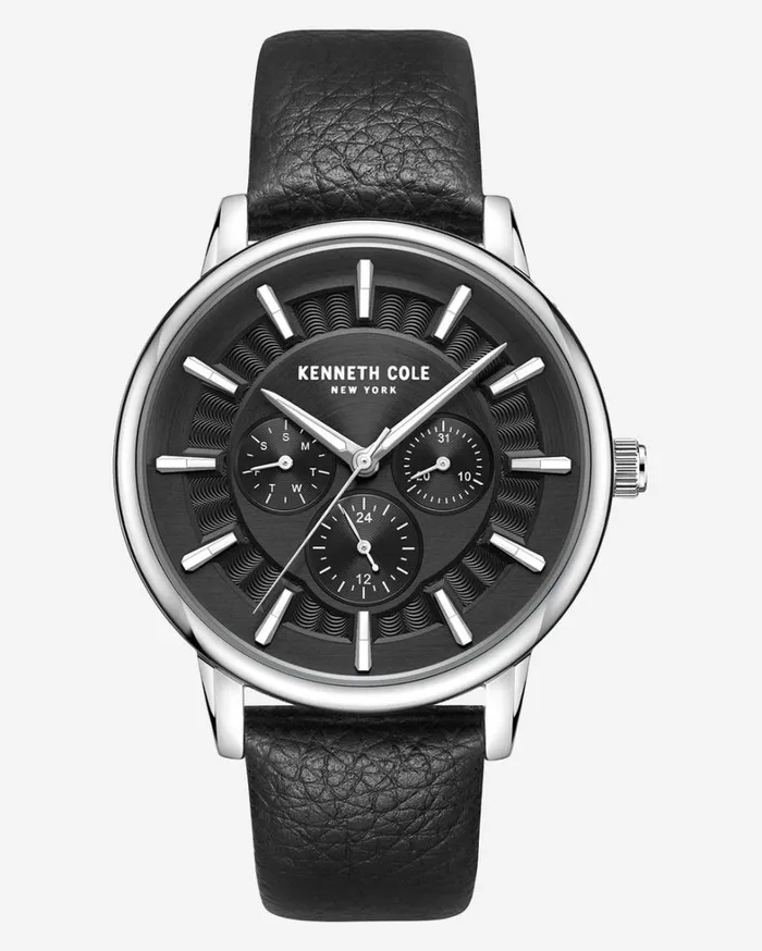 Kenneth Cole Watches Men Kenneth Cole New York Sport Strap Watch Black