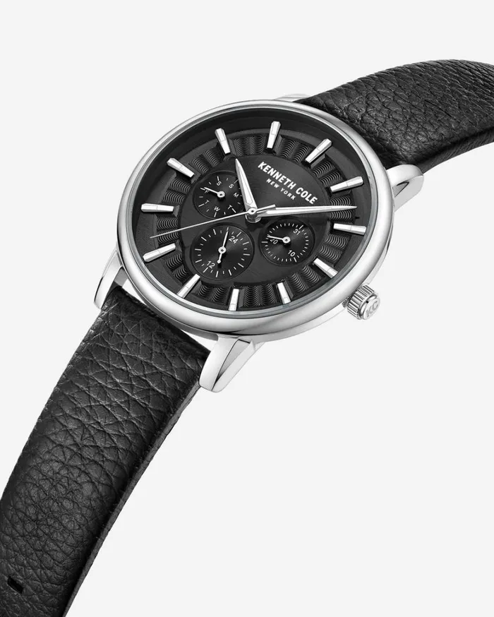 Kenneth Cole Watches Men Kenneth Cole New York Sport Strap Watch Black