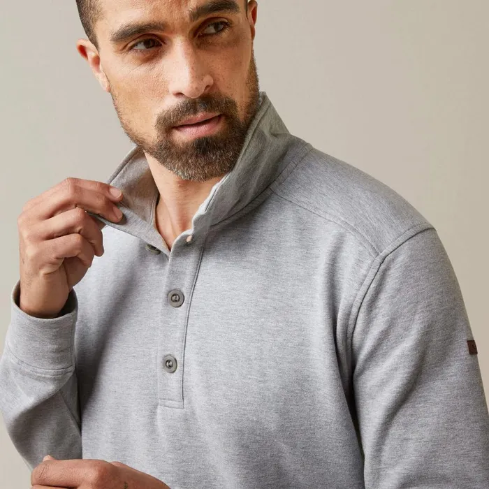 Kentfield Sweatshirt Heather Grey Men Ariat Sweatshirts and Hoodies Kentfield Sweatshirt Heather Grey Men Ariat Sweatshirts and Hoodies