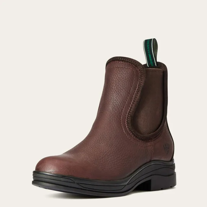 Keswick Waterproof Boot Dark Brown Women Ariat Booties