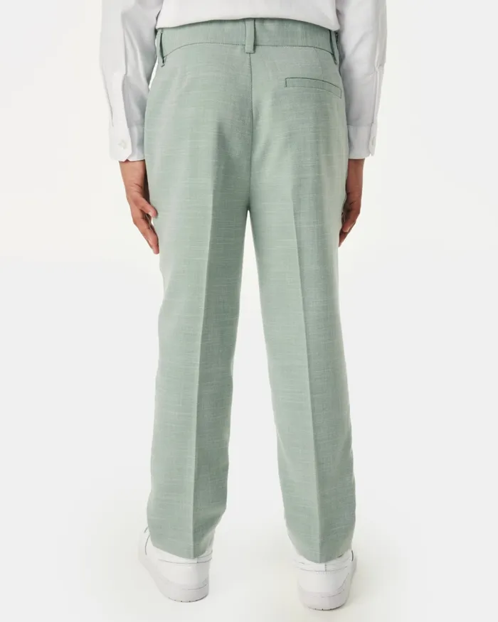 Kids ANGHEL 8211 Marled Pleated Suit Trousers Green Ted Baker Older Boys Kids ANGHEL 8211 Marled Pleated Suit Trousers Green Ted Baker Older Boys
