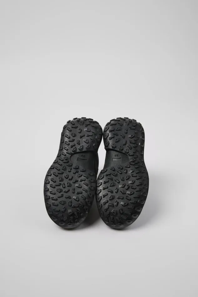 Kids Camper Boots CRCLR Black Textile And Leather Ankle Boots For Kids Kids Camper Boots CRCLR Black Textile And Leather Ankle Boots For Kids