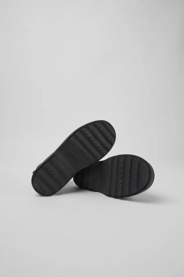 Kids Camper Boots Norte Gray And Blue Ankle Boots Kids Camper Boots Norte Gray And Blue Ankle Boots