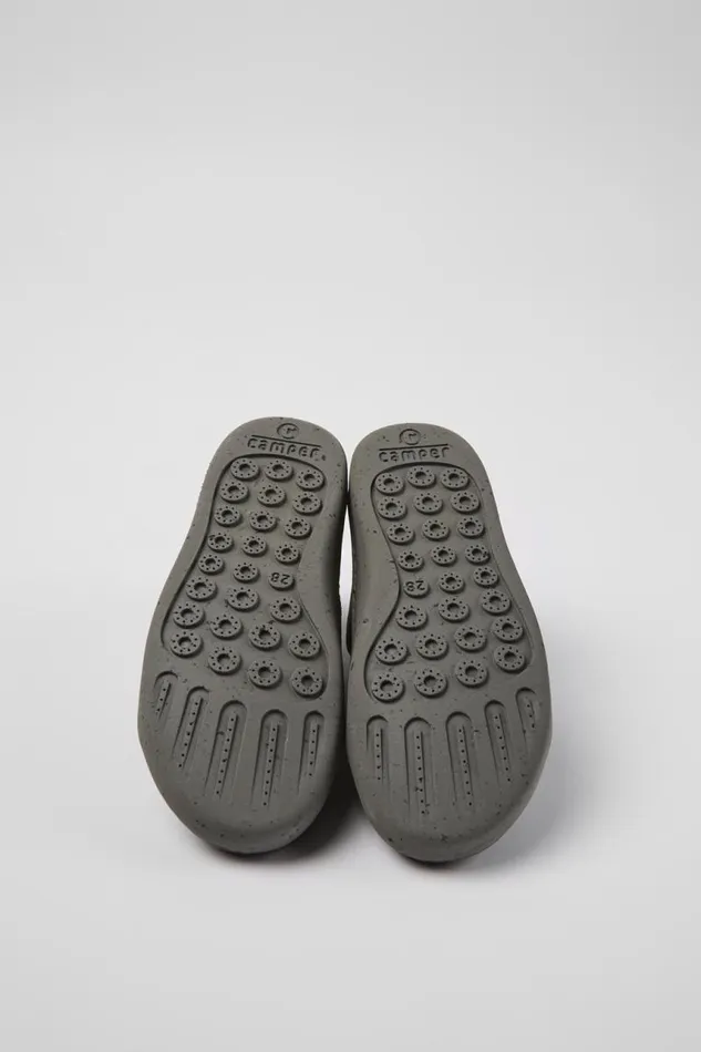 Kids Camper Boots Peu Touring Green Textile Ankle Boots For Kids Kids Camper Boots Peu Touring Green Textile Ankle Boots For Kids