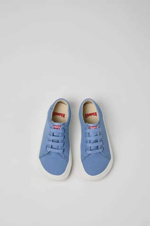 Kids Camper Sneakers Peu Roda Blue Textile Sneaker Kids Camper Sneakers Peu Roda Blue Textile Sneaker