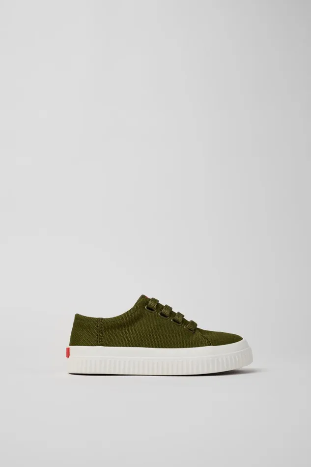 Kids Camper Sneakers Peu Roda Green Textile Sneaker Kids Camper Sneakers Peu Roda Green Textile Sneaker