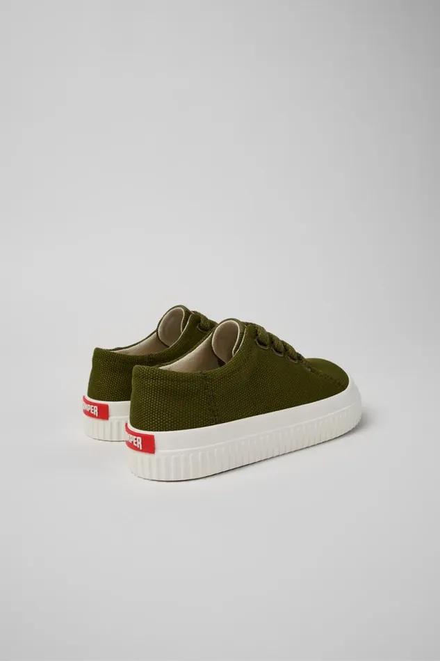 Kids Camper Sneakers Peu Roda Green Textile Sneaker Kids Camper Sneakers Peu Roda Green Textile Sneaker