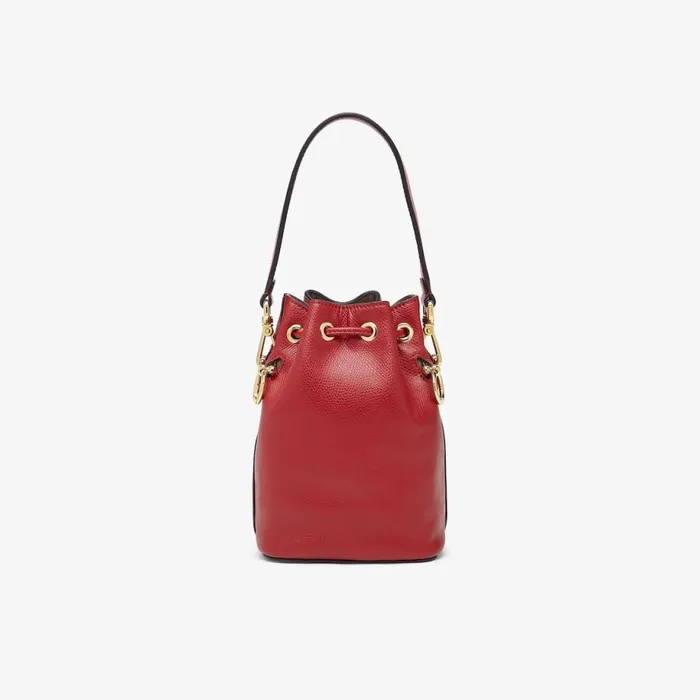 Kids Mini Mon Tresor With Fendi Logo Red Fendi Accessories