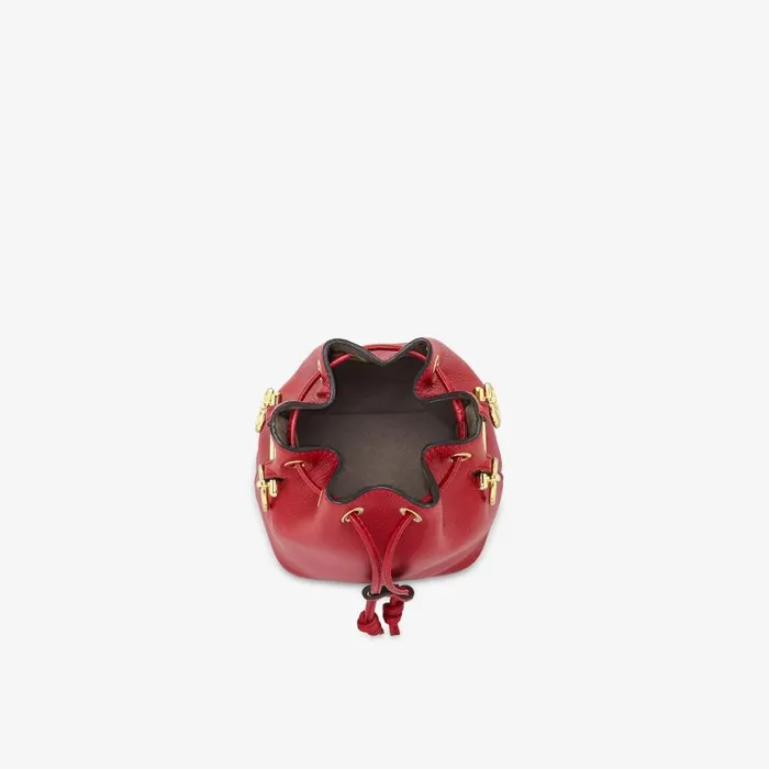 Kids Mini Mon Tresor With Fendi Logo Red Fendi Accessories