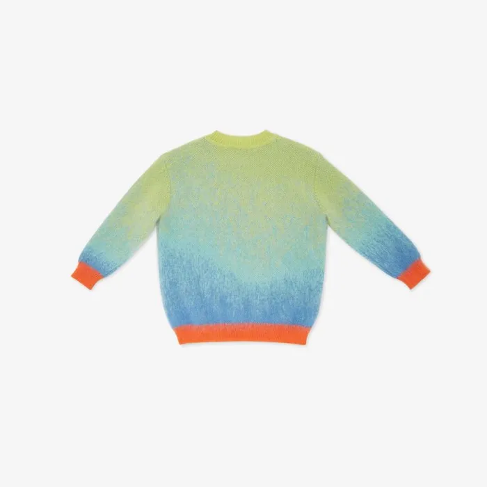 Kids Multicolour Mohair Pullover Multicolour Fendi Ready To Wear