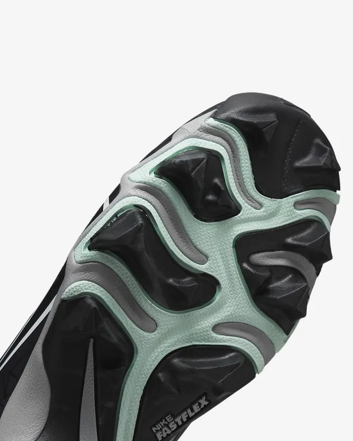Kids Nike Hyperdiamond 4 Keystone GG BlackDark Smoke GreyWolf GreyWhite Nike Shoes 70 and Under