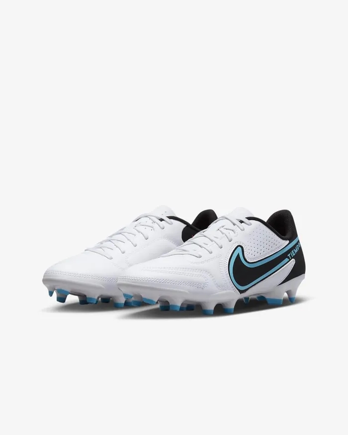 Kids Nike Jr Tiempo Legend 9 Club MG WhiteBaltic BluePink BlastBlack Nike Soccer