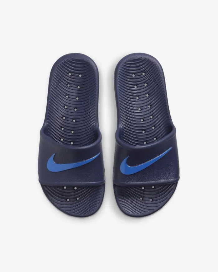 Kids Nike Kawa Shower Midnight NavyLaser Blue Nike Shoes 70 and Under