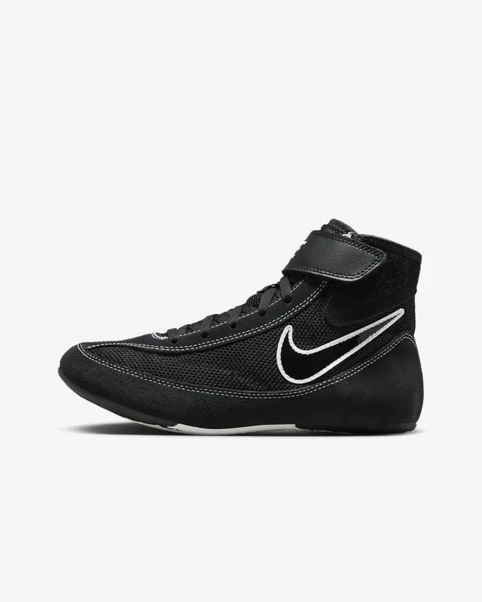 Kids Nike SpeedSweep 7 BlackWhiteBlack Nike Shoes 70 and Under