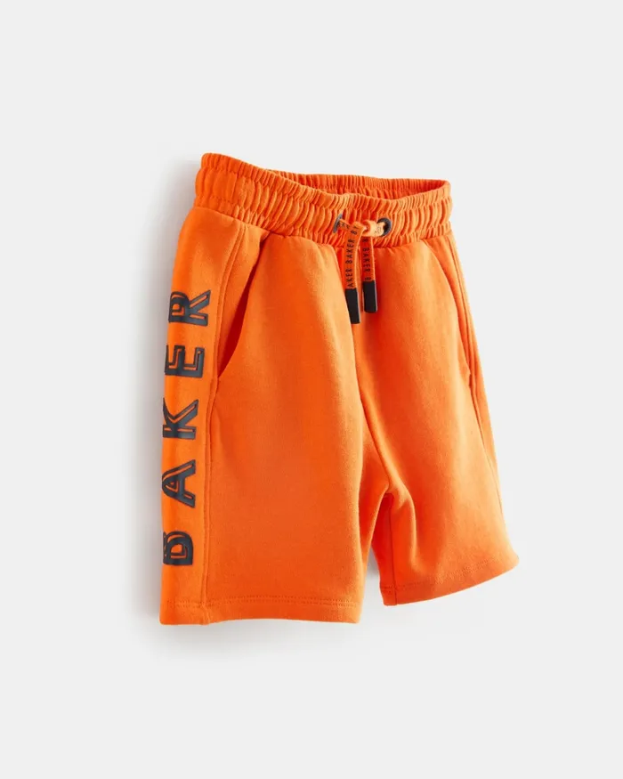 Kids RUSHMER 8211 Branded Cotton TShirt And Shorts Set Orange Ted Baker Sets and Outfits Kids RUSHMER 8211 Branded Cotton TShirt And Shorts Set Orange Ted Baker Sets and Outfits