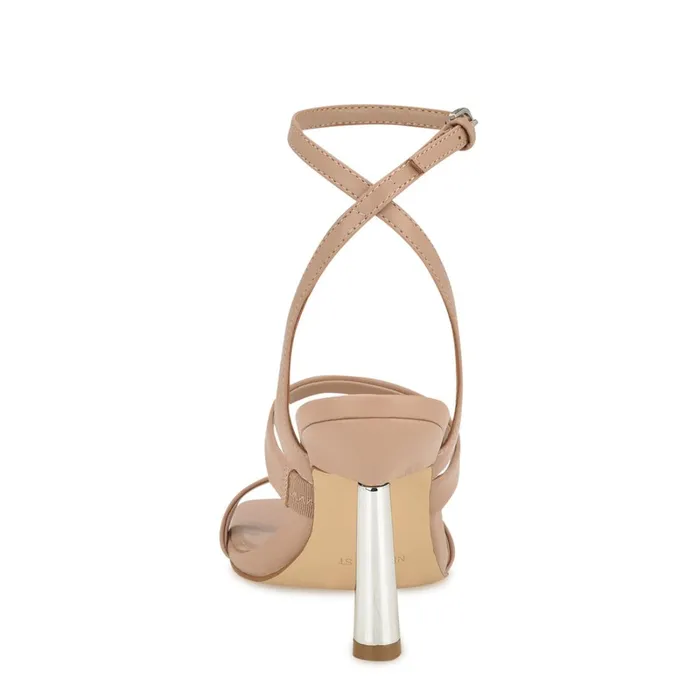 Kiya Ankle Strap Sandals Light Natural Women Nine West Dress Kiya Ankle Strap Sandals Light Natural Women Nine West Dress