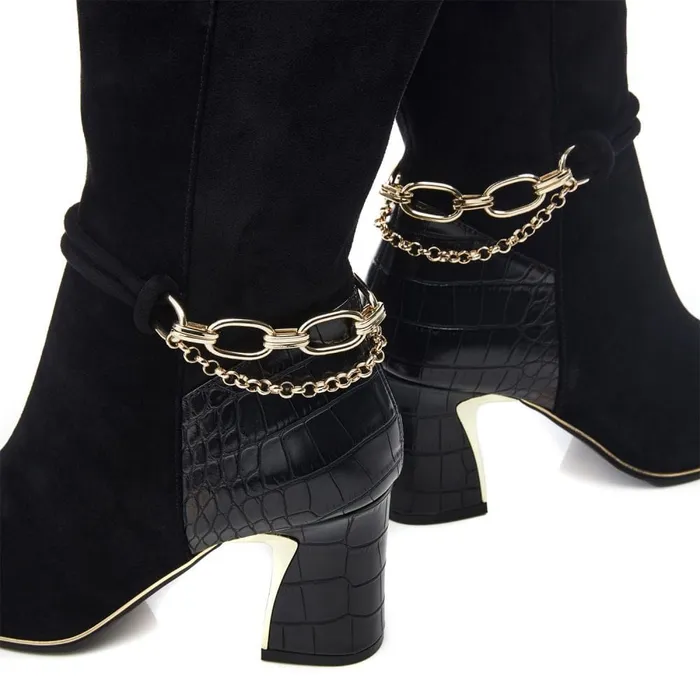 Knee High Boots Women Moda In Pelle Viviena Black Suede Knee High Boots Women Moda In Pelle Viviena Black Suede