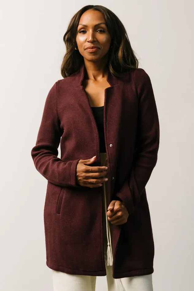 Knoll Notch Jacket Wine Women Baltic Born Outerwear
