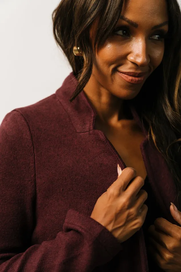 Knoll Notch Jacket Wine Women Baltic Born Outerwear