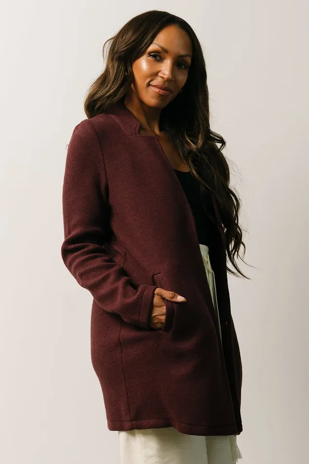 Knoll Notch Jacket Wine Women Baltic Born Outerwear