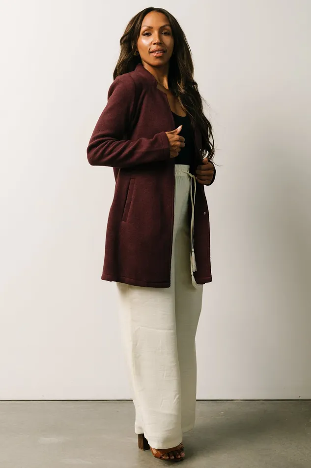 Knoll Notch Jacket Wine Women Baltic Born Outerwear