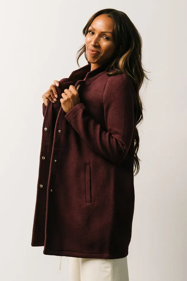 Knoll Notch Jacket Wine Women Baltic Born Outerwear
