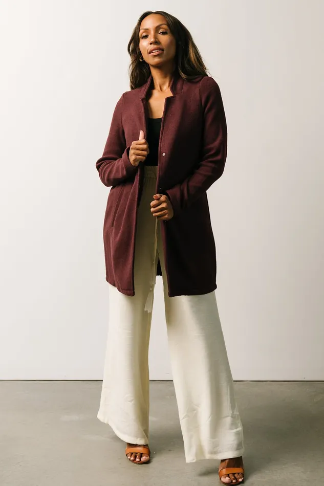 Knoll Notch Jacket Wine Women Baltic Born Outerwear