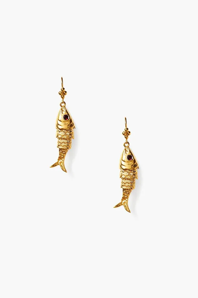 Koi Earrings Garnet Women Chan Luu Earrings