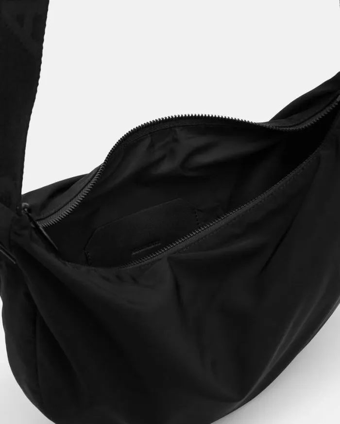 Koy Recycled Crossbody Sling Bag Black Men AllSaints Bags and Wallets