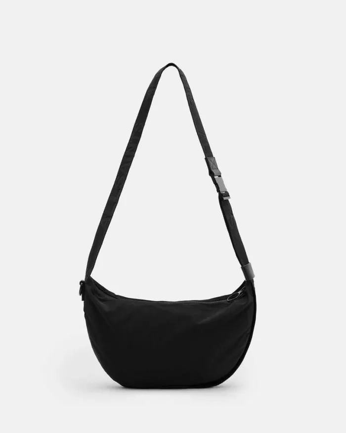 Koy Recycled Crossbody Sling Bag Black Men AllSaints Bags and Wallets