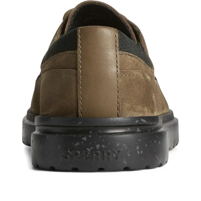 Loafers and Oxfords Men Sperry Cabo II Oxford Olive Loafers and Oxfords Men Sperry Cabo II Oxford Olive