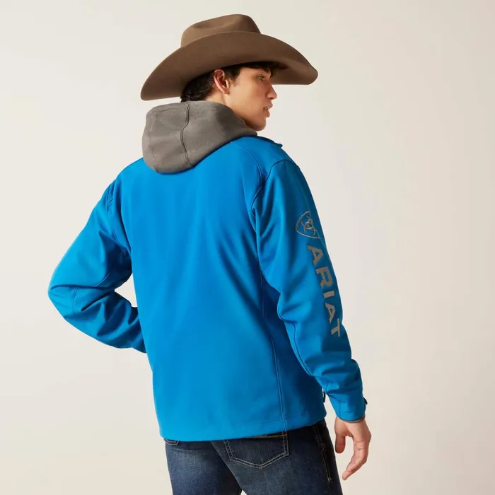 Logo 20 Softshell Jacket Mykonos Blue Men Ariat Jackets and Vests Logo 20 Softshell Jacket Mykonos Blue Men Ariat Jackets and Vests