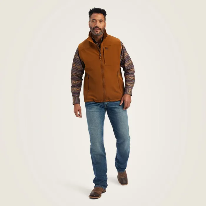 Logo 20 Softshell Vest Chestnut Men Ariat Jackets and Vests Logo 20 Softshell Vest Chestnut Men Ariat Jackets and Vests