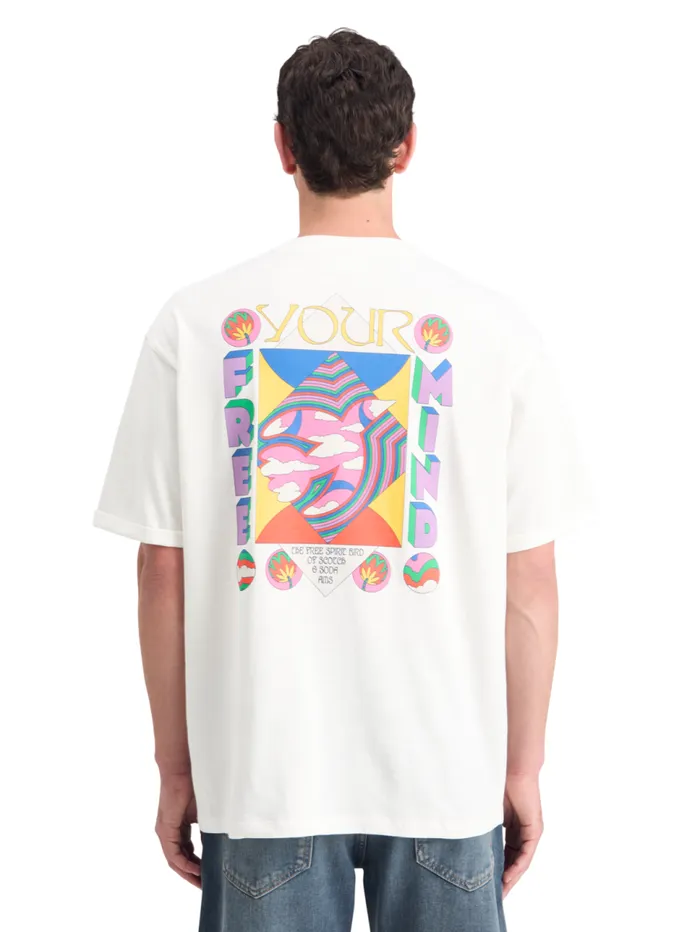 LOOSE FIT BACK ARTWORK TSHIRT Vinyl Men Scotch and Soda TShirts and Polo Shirts LOOSE FIT BACK ARTWORK TSHIRT Vinyl Men Scotch and Soda TShirts and Polo Shirts