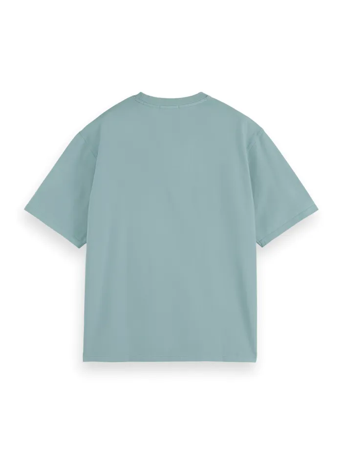 LOOSE FIT EMBASSY OF THE FREE MIND ARTWORK TSHIRT Parchment Men Scotch and Soda TShirts and Polo Shirts LOOSE FIT EMBASSY OF THE FREE MIND ARTWORK TSHIRT Parchment Men Scotch and Soda TShirts and Polo Shirts