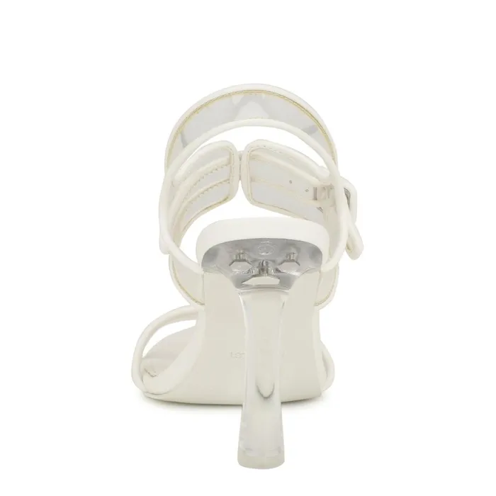 Lucile Clear Strappy Sandals Clear Women Nine West Heeled Lucile Clear Strappy Sandals Clear Women Nine West Heeled