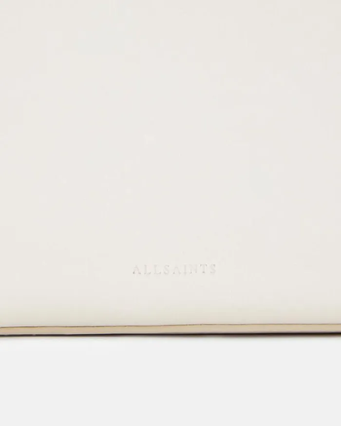 Lucile Leather Crossbody Bag Desert White Women AllSaints Handbags and Wallets Lucile Leather Crossbody Bag Desert White Women AllSaints Handbags and Wallets