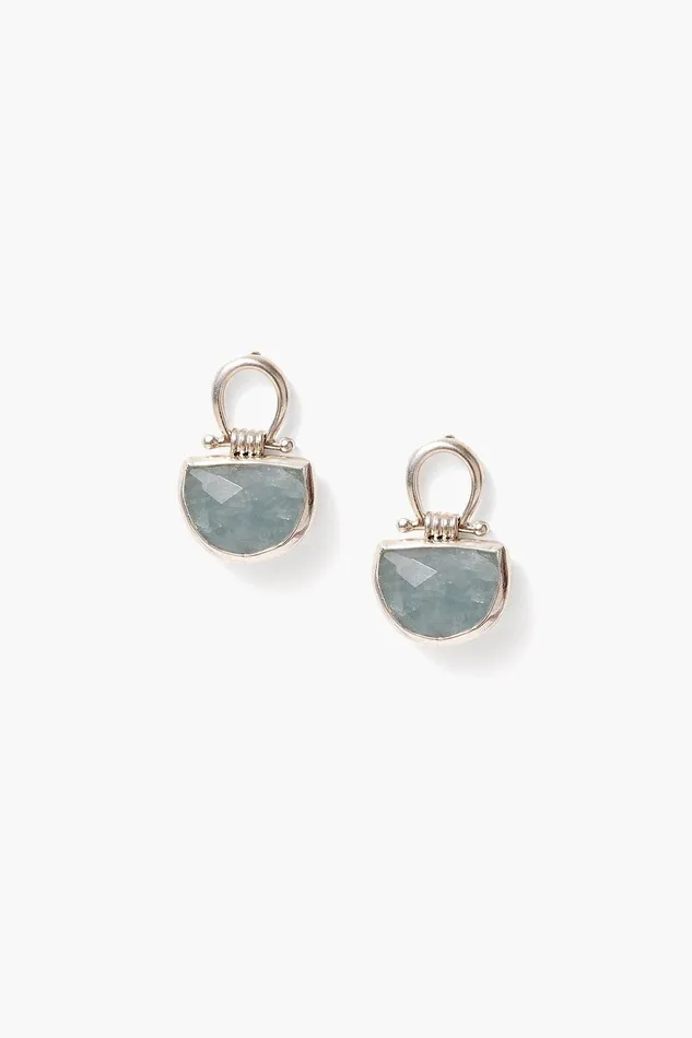 Luna Stud Earrings Aquamarine Women Chan Luu Earrings