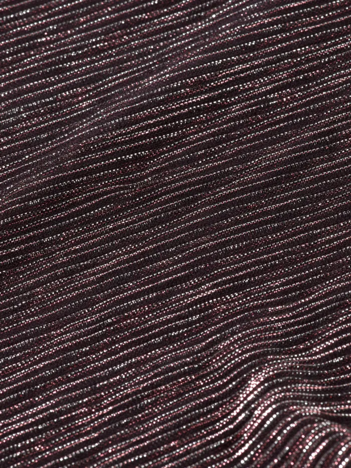 LUREX HIGH NECK MINI DRESS Berry Women Scotch and Soda Dresses and Jumpsuits LUREX HIGH NECK MINI DRESS Berry Women Scotch and Soda Dresses and Jumpsuits