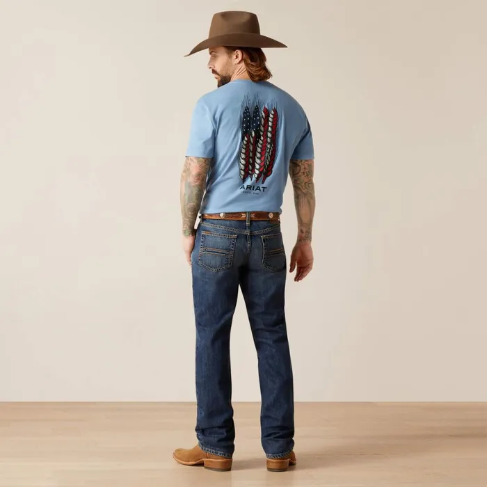 M2 Traditional Relaxed Marty Boot Cut Jean Prescott Men Ariat Denim M2 Traditional Relaxed Marty Boot Cut Jean Prescott Men Ariat Denim