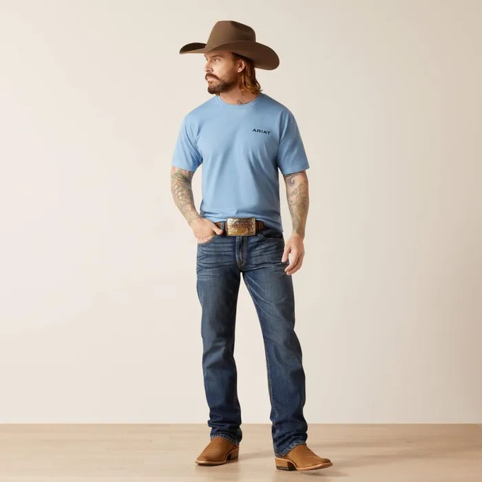 M2 Traditional Relaxed Marty Boot Cut Jean Prescott Men Ariat Denim M2 Traditional Relaxed Marty Boot Cut Jean Prescott Men Ariat Denim