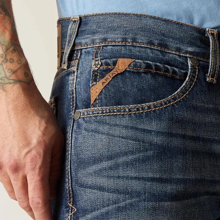 M2 Traditional Relaxed Marty Boot Cut Jean Prescott Men Ariat Denim M2 Traditional Relaxed Marty Boot Cut Jean Prescott Men Ariat Denim