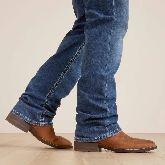 M4 Relaxed Hugo Boot Cut Jean Bannock Men Ariat Denim M4 Relaxed Hugo Boot Cut Jean Bannock Men Ariat Denim
