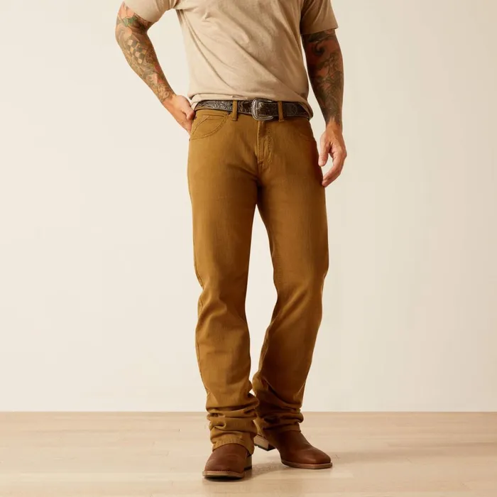 M5 Hansen Straight Leg Jean Teak Brown Men Ariat Denim