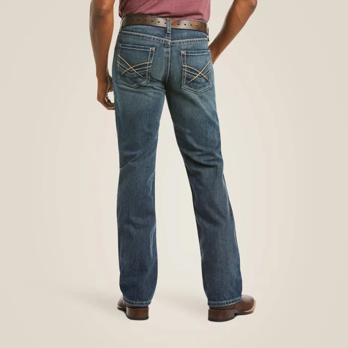 M5 Slim Deadrun Stackable Straight Leg Jean Deadrun Men Ariat Denim