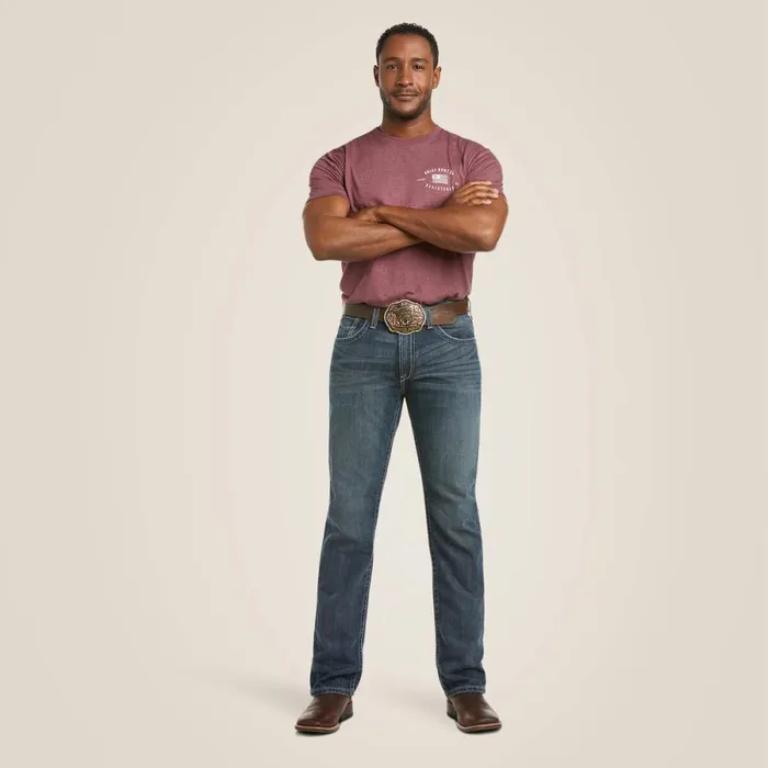 M5 Slim Deadrun Stackable Straight Leg Jean Deadrun Men Ariat Denim