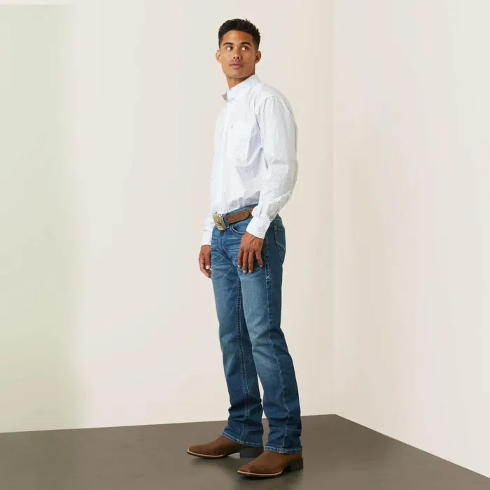 M5 Straight Devon Straight Jean Bayou Men Ariat Denim M5 Straight Devon Straight Jean Bayou Men Ariat Denim